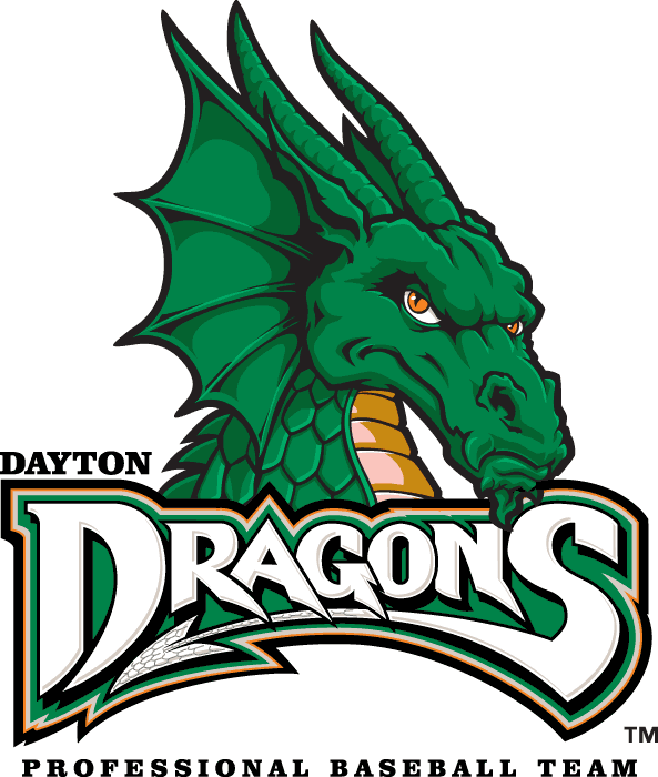Dayton Dragons 2000-pres primary logo iron on transfers for clothing